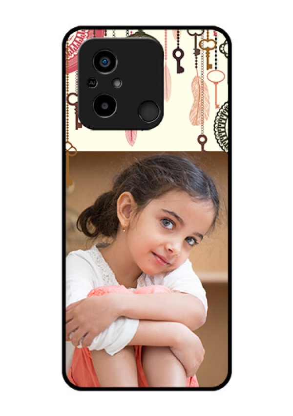 Xiaomi Redmi 12C Custom Glass Mobile Case - Boho Style Design