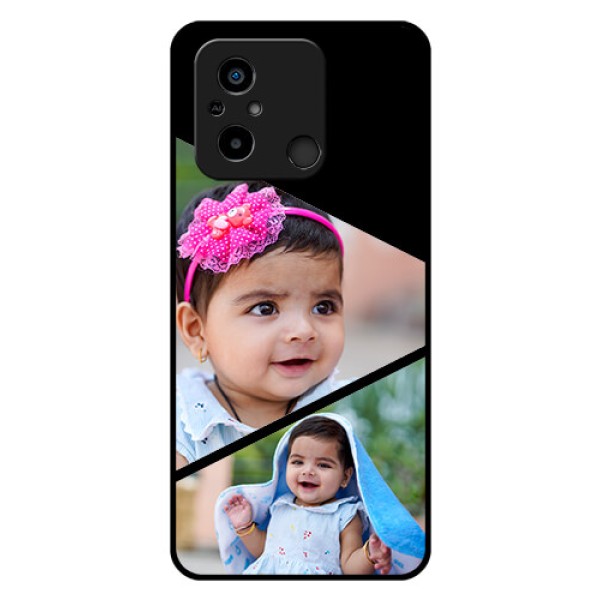 Xiaomi Redmi 12C Custom Glass Phone Case - Semi Cut Design