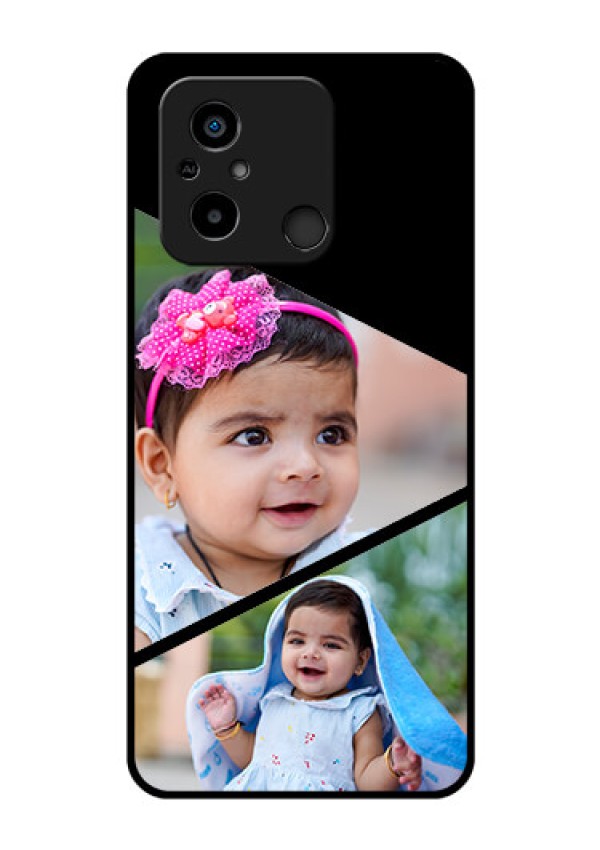 Xiaomi Redmi 12C Custom Glass Phone Case - Semi Cut Design
