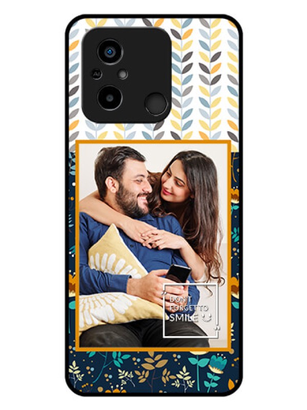 Custom Xiaomi Redmi 12C Custom Glass Mobile Case - Pattern Design