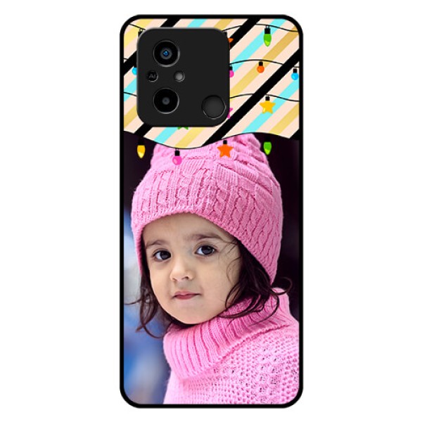 Xiaomi Redmi 12C Custom Glass Mobile Case - Lights Hanging Design