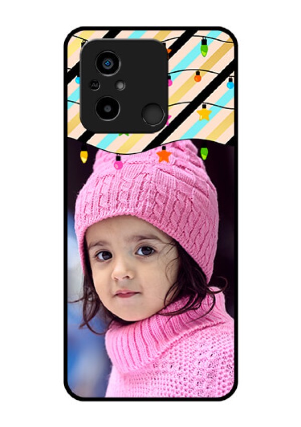 Xiaomi Redmi 12C Custom Glass Mobile Case - Lights Hanging Design