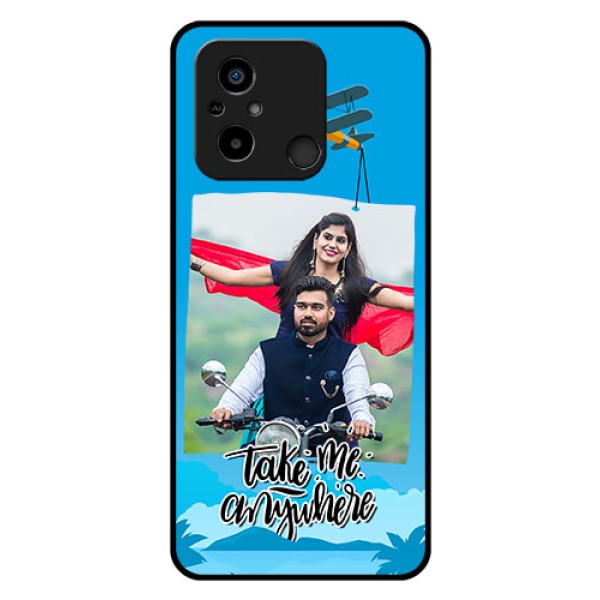 Xiaomi Redmi 12C Custom Glass Mobile Case - Traveller Design