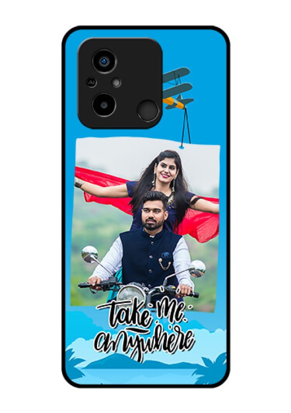 Xiaomi Redmi 12C Custom Glass Mobile Case - Traveller Design
