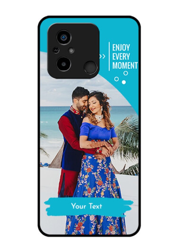 Xiaomi Redmi 12C Custom Glass Mobile Case - Happy Moment Design
