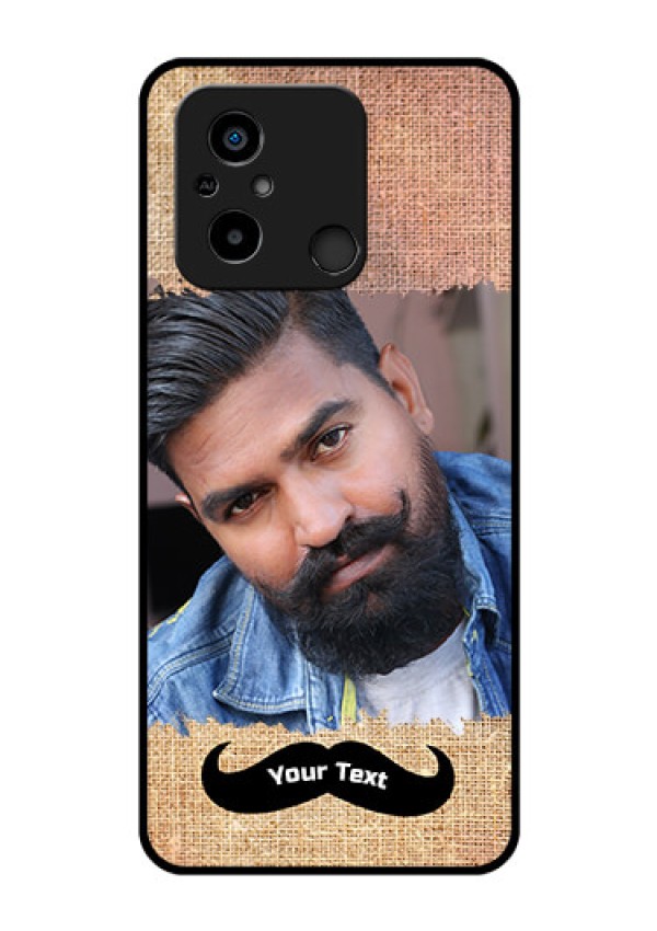 Xiaomi Redmi 12C Personalized Glass Phone Case - with Texture Design