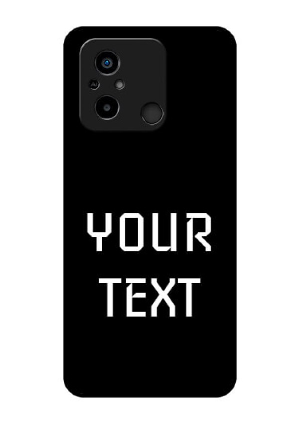 Xiaomi Redmi 12C Your Name on Glass Phone Case