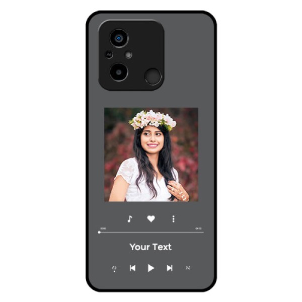 Xiaomi Redmi 12C Custom Glass Mobile Case - Play The Music Design