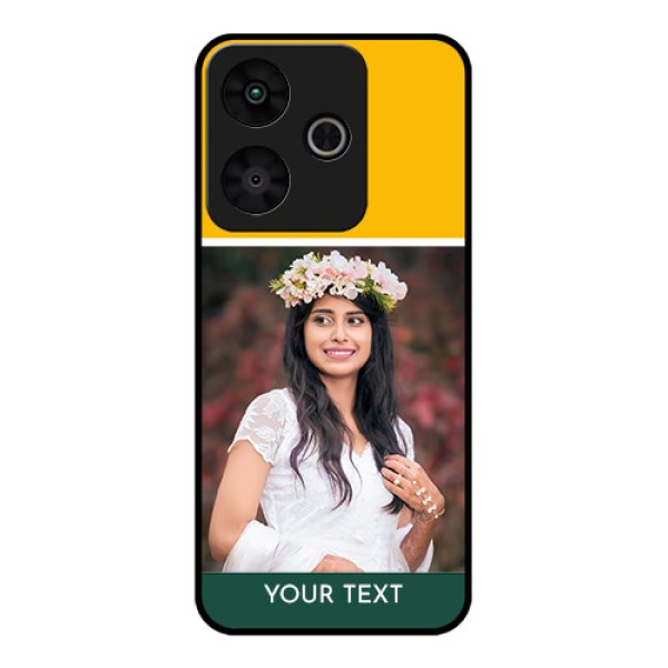 Redmi 13 5G Custom Glass Phone CaseLove You Design