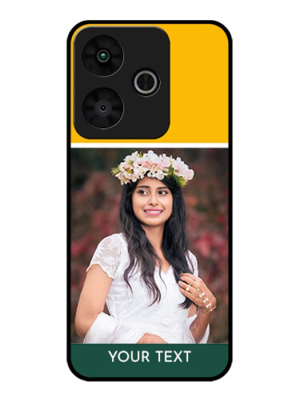 Custom Redmi 13 5G Custom Glass Phone CaseLove You Design