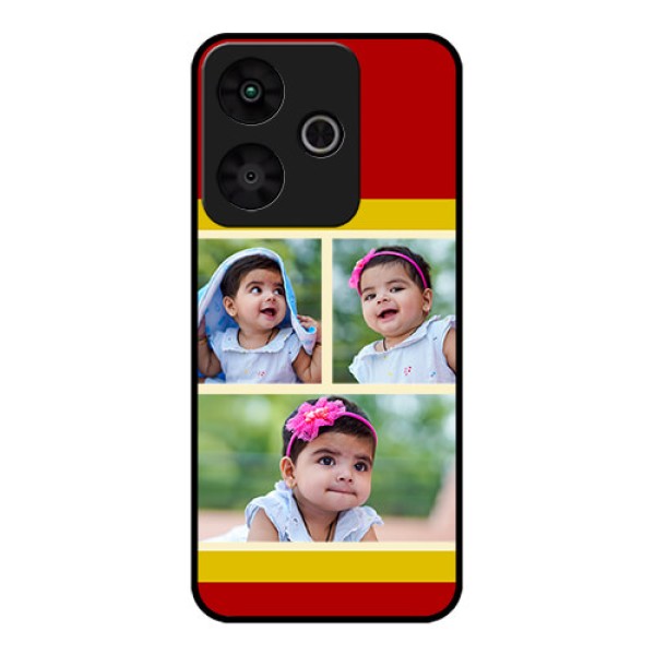 Redmi 13 5G Custom Glass Phone CaseMultiple Pic Upload Design Redmi 13 5G Custom Glass Phone CaseMultiple Pic Upload Design