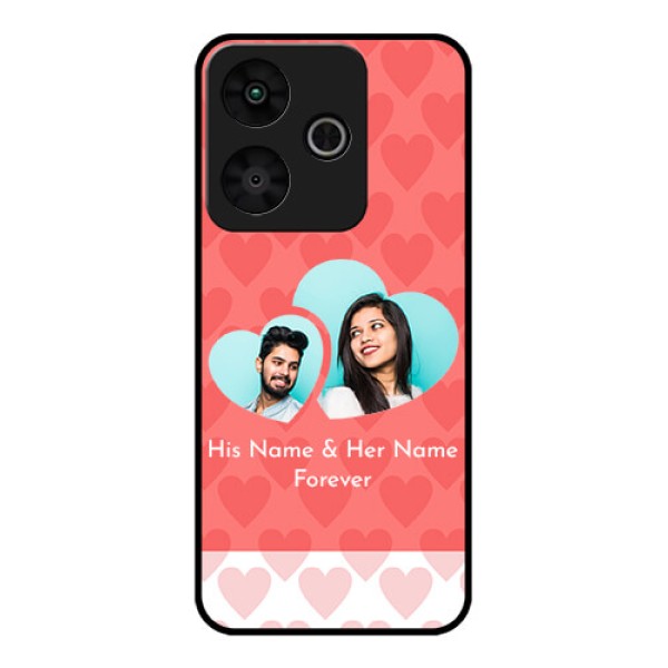 Redmi 13 5G Custom Glass Phone CaseCouple Pic Upload Design Redmi 13 5G Custom Glass Phone CaseCouple Pic Upload Design