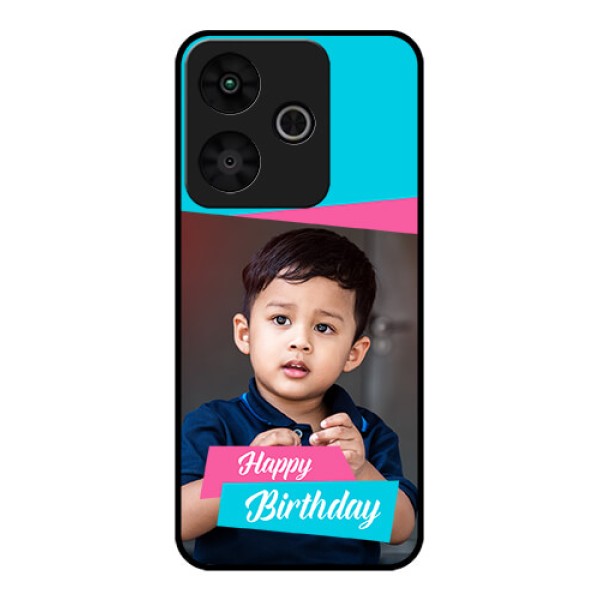 Redmi 13 5G Custom Glass Phone CaseImage Holder With 2 Color Design Redmi 13 5G Custom Glass Phone CaseImage Holder With 2 Color Design