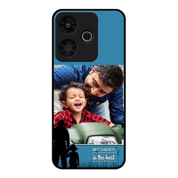 Redmi 13 5G Custom Glass Phone CaseBest Dad Design