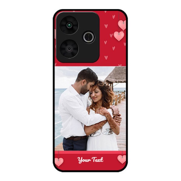 Redmi 13 5G Custom Glass Phone CaseValentines Day Design