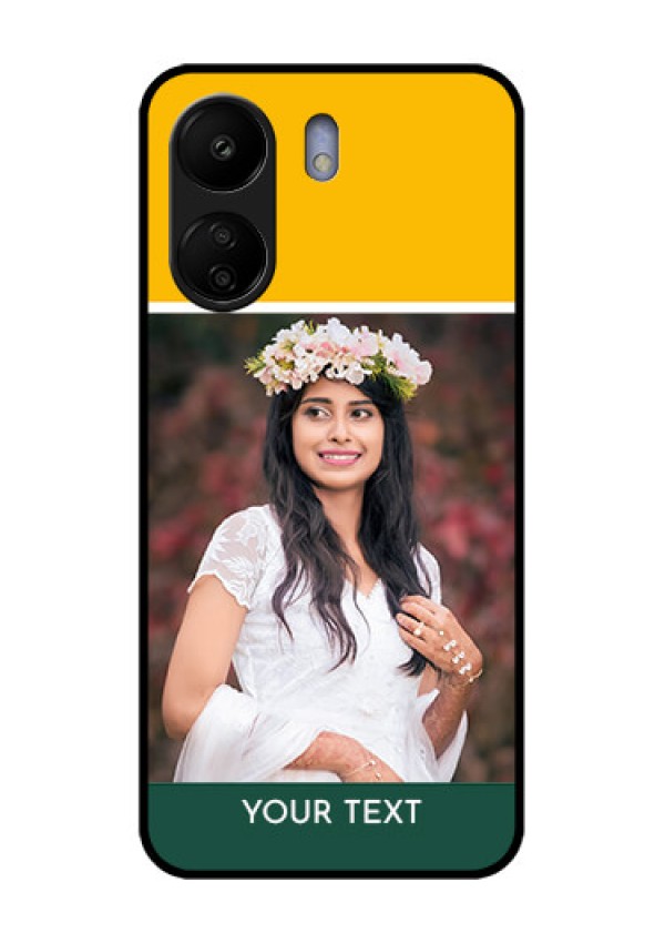 Xiaomi Redmi 13C 4G Custom Glass Phone Case - Love You Design
