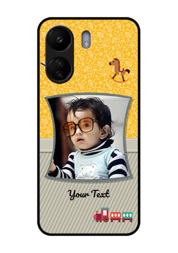 Xiaomi Redmi 13C 4G Custom Glass Phone Case - Baby Picture Upload Design