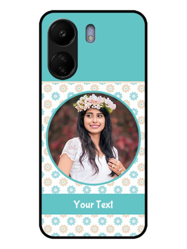 Custom Xiaomi Redmi 13C 4G Custom Glass Phone Case - Beautiful Flowers Design