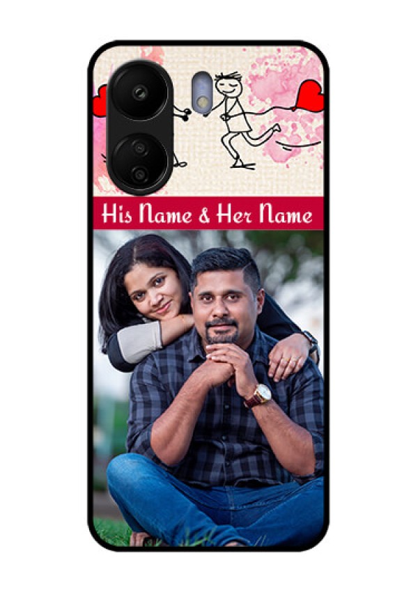 Xiaomi Redmi 13C 4G Custom Glass Phone Case - You And Me Case Design