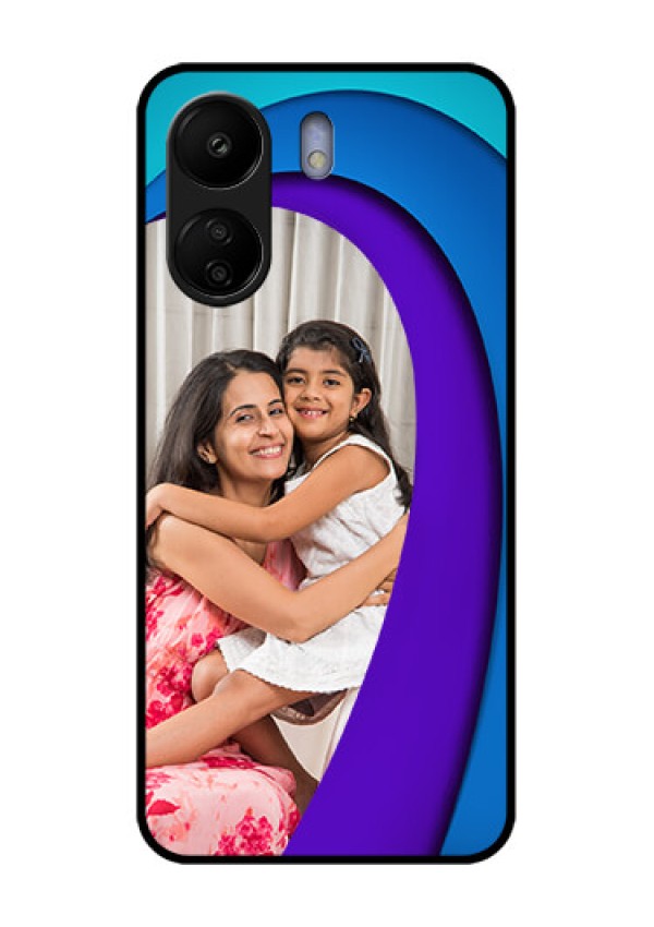 Xiaomi Redmi 13C 4G Custom Glass Phone Case - Simple Pattern Design