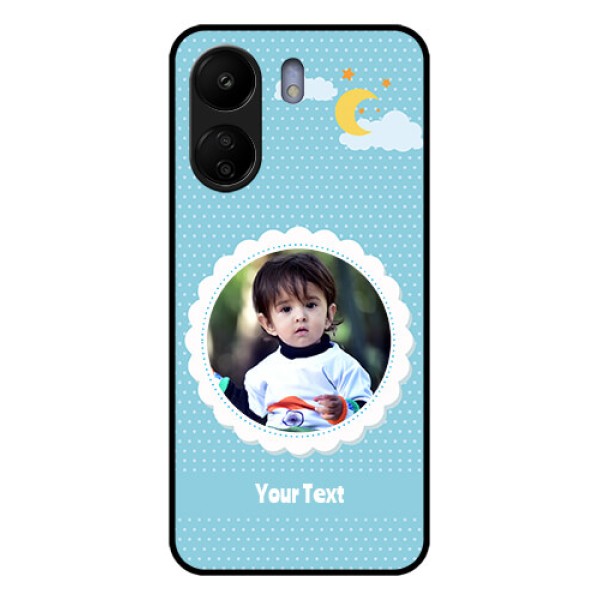 Xiaomi Redmi 13C 4G Custom Glass Phone Case - Violet Pattern Design