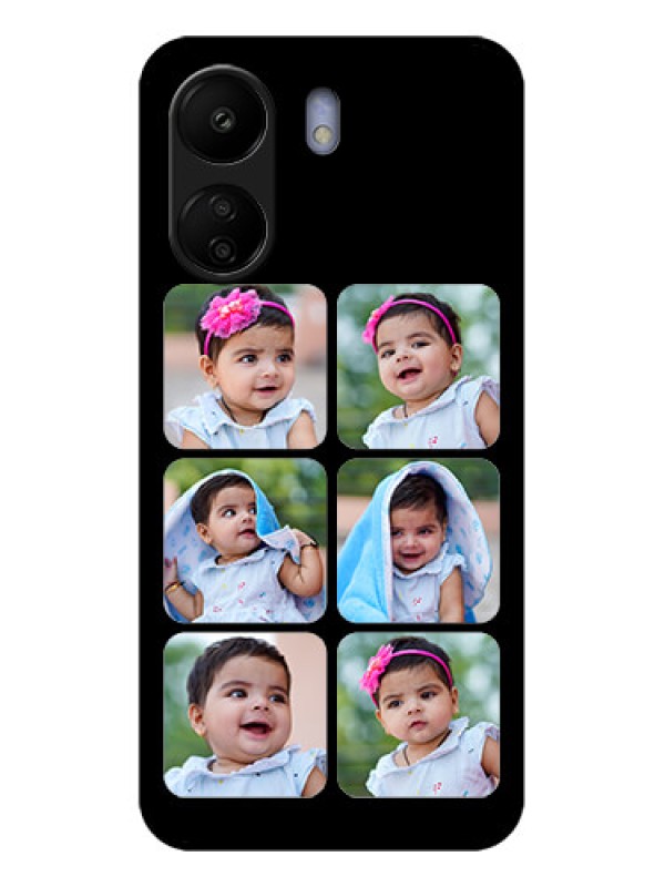 Custom Xiaomi Redmi 13C 4G Custom Glass Phone Case - Multiple Pictures Design