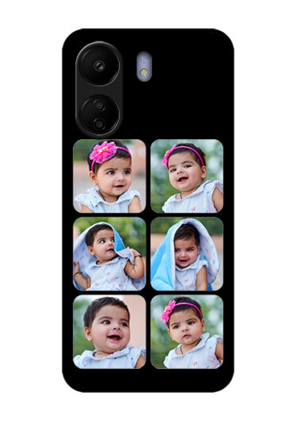Xiaomi Redmi 13C 4G Custom Glass Phone Case - Multiple Pictures Design