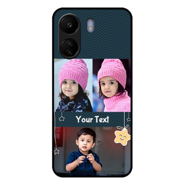 Xiaomi Redmi 13C 4G Custom Glass Phone Case - Hanging Stars Design Xiaomi Redmi 13C 4G Custom Glass Phone Case - Hanging Stars Design