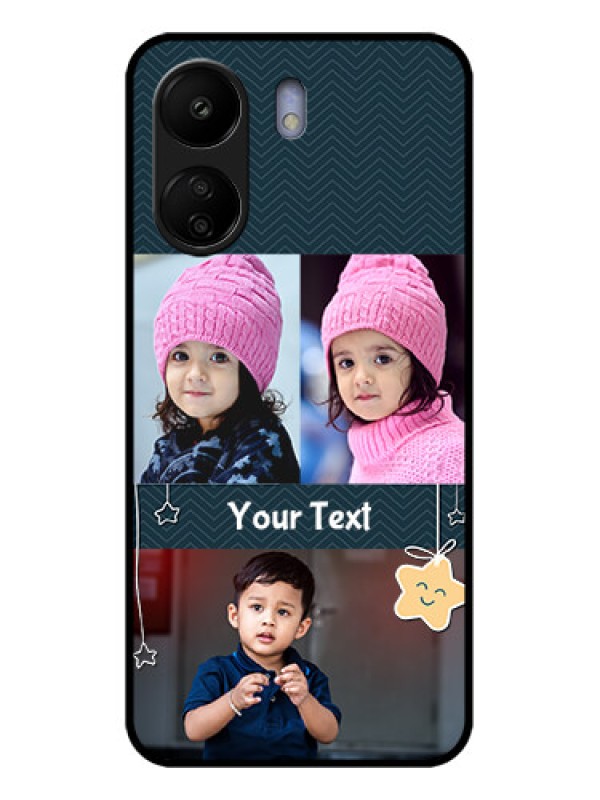Custom Xiaomi Redmi 13C 4G Custom Glass Phone Case - Hanging Stars Design