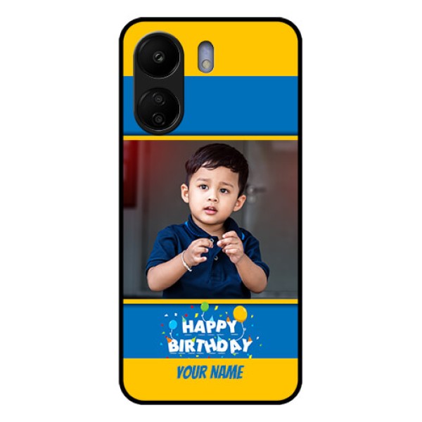 Xiaomi Redmi 13C 4G Custom Glass Phone Case - Birthday Wishes Design Xiaomi Redmi 13C 4G Custom Glass Phone Case - Birthday Wishes Design