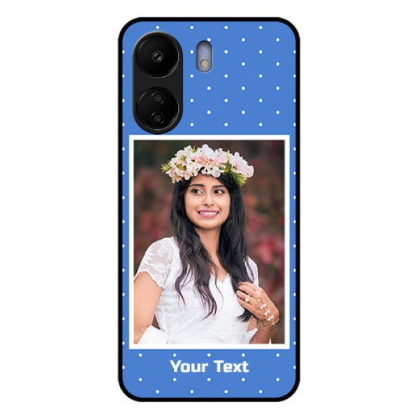 Xiaomi Redmi 13C 4G Custom Glass Phone Case - Polka Dots Design