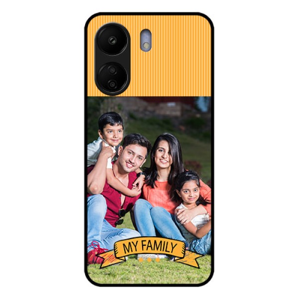 Xiaomi Redmi 13C 4G Custom Glass Phone Case - My Family Design