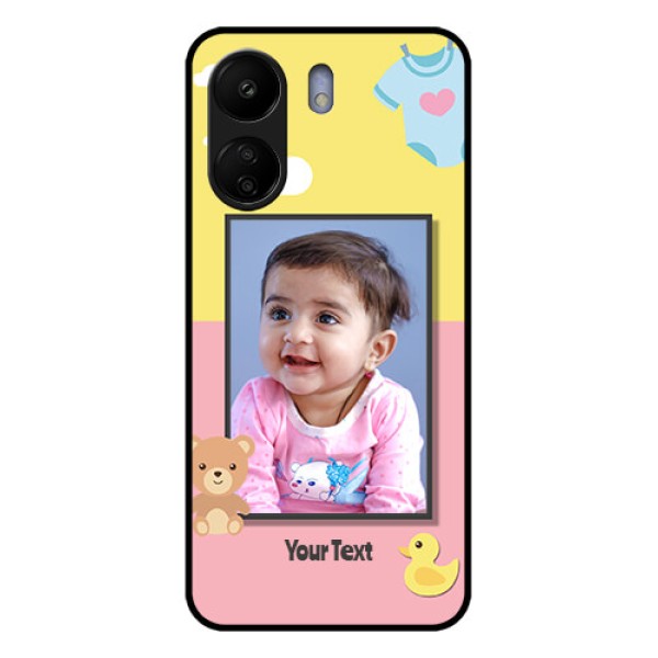 Xiaomi Redmi 13C 4G Custom Glass Phone Case - Kids 2 Color Design Xiaomi Redmi 13C 4G Custom Glass Phone Case - Kids 2 Color Design