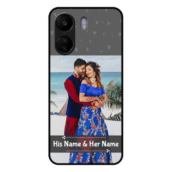 Xiaomi Redmi 13C 4G Custom Glass Phone Case - Buy Love Design With Photo Online Xiaomi Redmi 13C 4G Custom Glass Phone Case - Buy Love Design With Photo Online