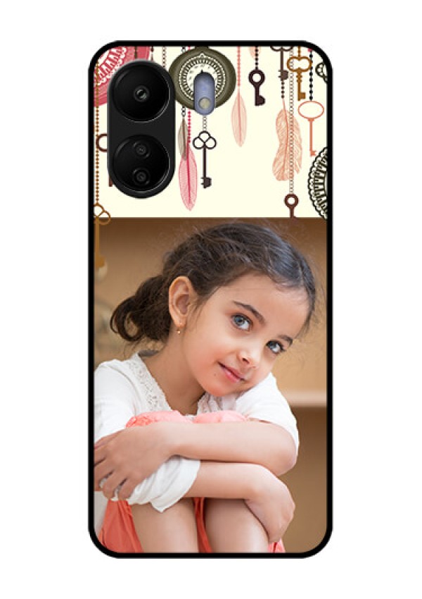 Xiaomi Redmi 13C 4G Custom Glass Phone Case - Boho Style Design