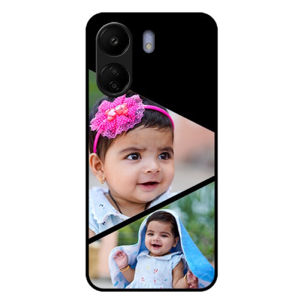 Xiaomi Redmi 13C 4G Custom Glass Phone Case - Semi Cut Design