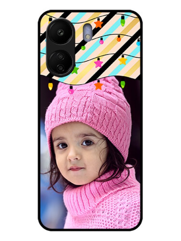 Custom Xiaomi Redmi 13C 4G Custom Glass Phone Case - Lights Hanging Design