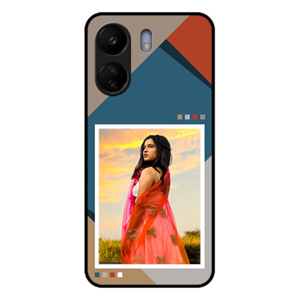Xiaomi Redmi 13C 4G Custom Glass Phone Case - Retro Color Pallet Design Xiaomi Redmi 13C 4G Custom Glass Phone Case - Retro Color Pallet Design