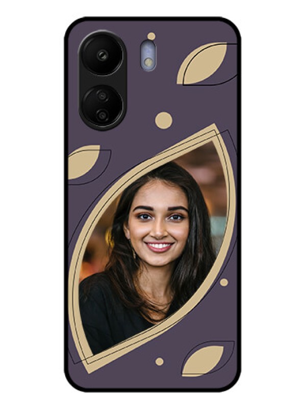 Custom Xiaomi Redmi 13C 4G Custom Glass Phone Case - Falling Leaf Design