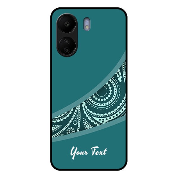 Xiaomi Redmi 13C 4G Custom Glass Phone Case - Semi Visible Floral Design Xiaomi Redmi 13C 4G Custom Glass Phone Case - Semi Visible Floral Design