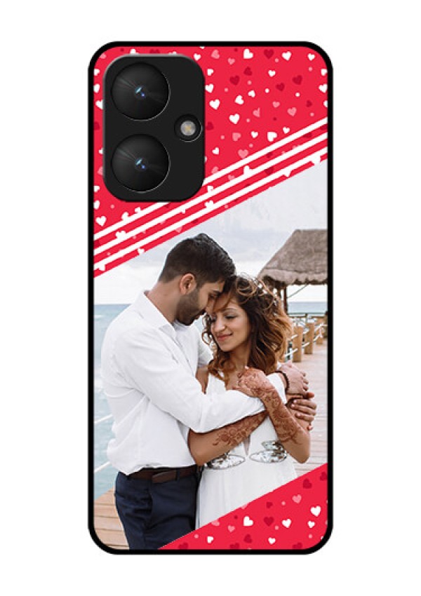 Xiaomi Redmi 13C 5G Custom Glass Phone Case - Valentines Gift Design
