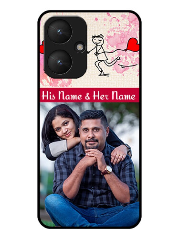 Custom Xiaomi Redmi 13C 5G Custom Glass Phone Case - You And Me Case Design