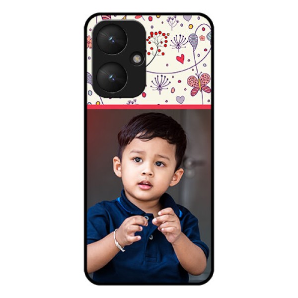 Xiaomi Redmi 13C 5G Custom Glass Phone Case - Premium Floral Design Xiaomi Redmi 13C 5G Custom Glass Phone Case - Premium Floral Design