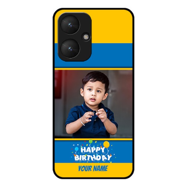 Xiaomi Redmi 13C 5G Custom Glass Phone Case - Birthday Wishes Design Xiaomi Redmi 13C 5G Custom Glass Phone Case - Birthday Wishes Design