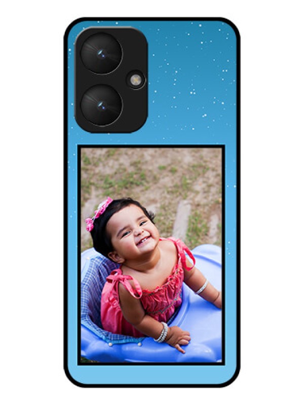 Custom Xiaomi Redmi 13C 5G Custom Glass Phone Case - Wave Pattern Colorful Design