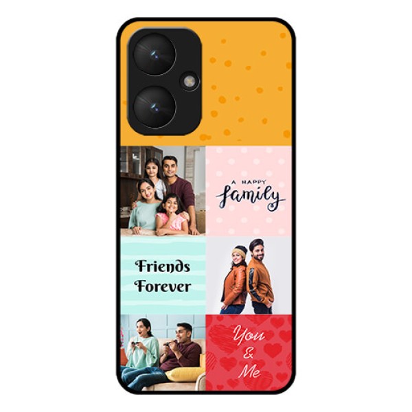 Xiaomi Redmi 13C 5G Custom Glass Phone Case - Images With Quotes Design