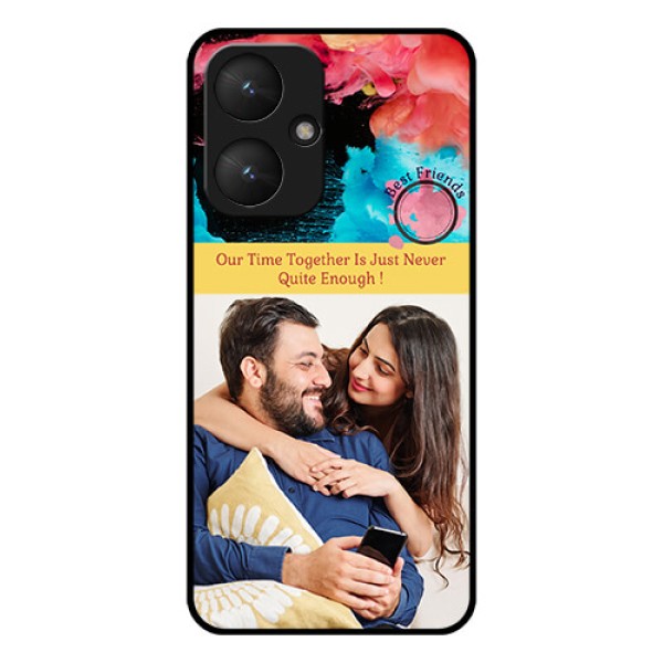 Xiaomi Redmi 13C 5G Custom Glass Phone Case - Quote With Acrylic Painting Design Xiaomi Redmi 13C 5G Custom Glass Phone Case - Quote With Acrylic Painting Design