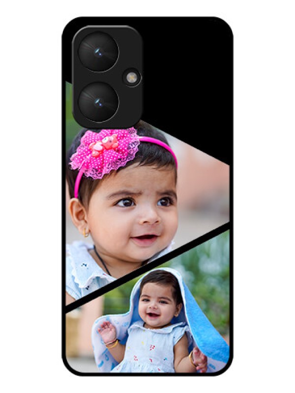 Custom Xiaomi Redmi 13C 5G Custom Glass Phone Case - Semi Cut Design