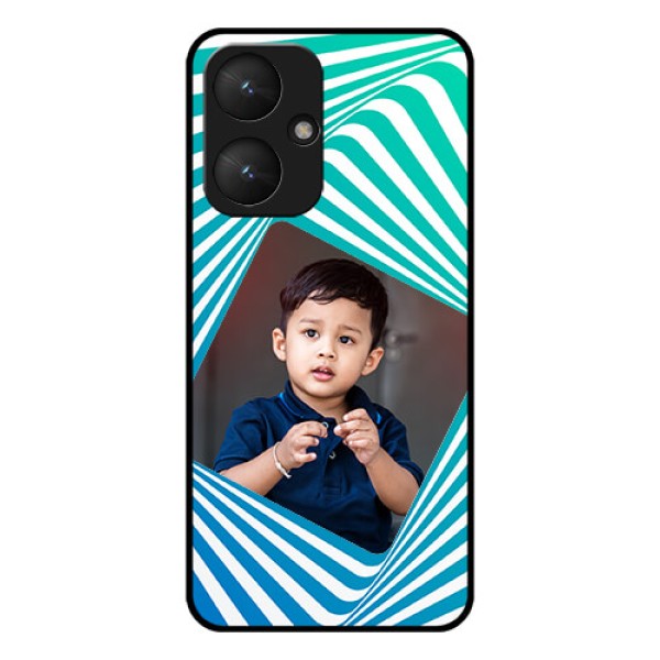 Xiaomi Redmi 13C 5G Custom Glass Phone Case - Abstract Spiral Design Xiaomi Redmi 13C 5G Custom Glass Phone Case - Abstract Spiral Design
