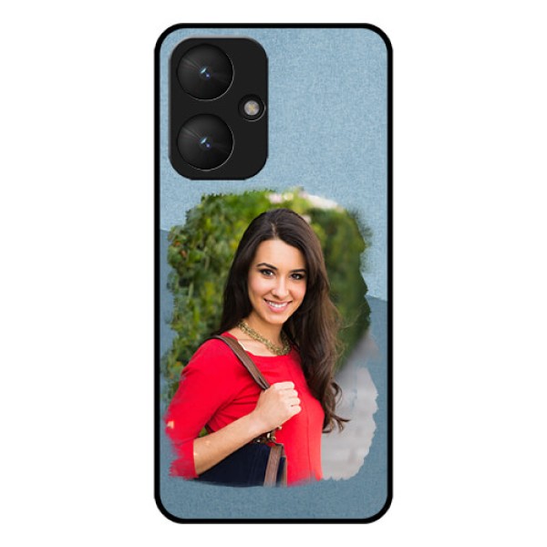 Xiaomi Redmi 13C 5G Custom Glass Phone Case - Grunge Line Art Design